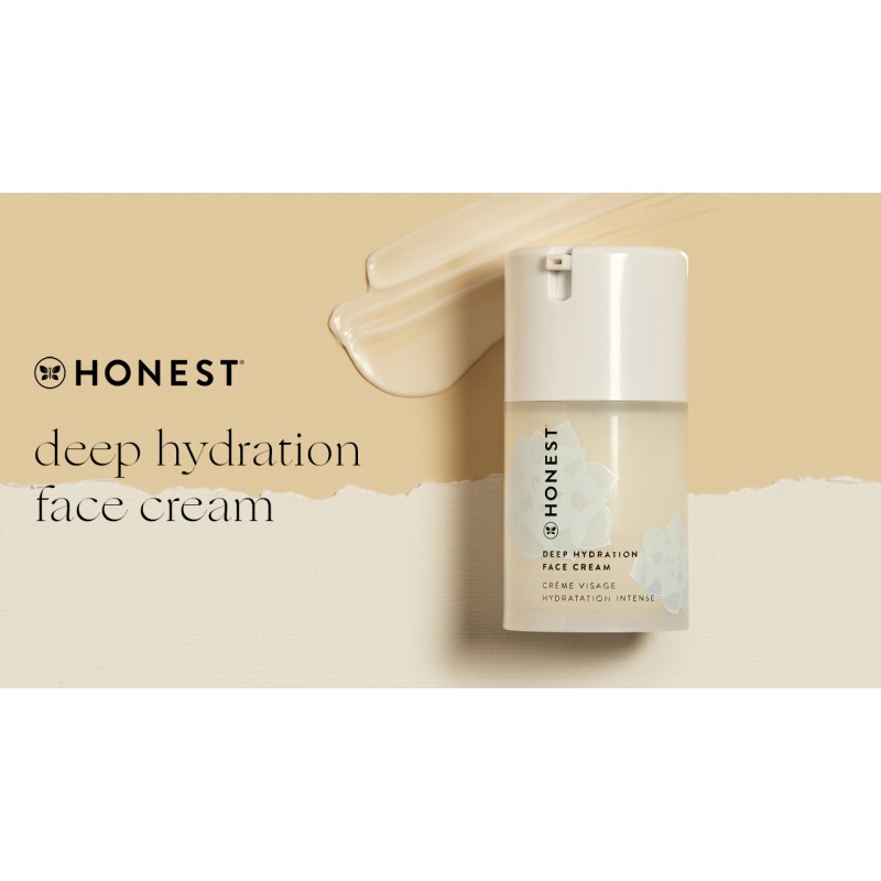 어니스트 뷰티 딥 하이드레이션 페이스 크림 with 바오밥 씨 오일 & 시어 버터 | 저자극성 + 피부과 테스트 완료 비코메도제닉 및 잔인성 방지|1.69 fl. 온스