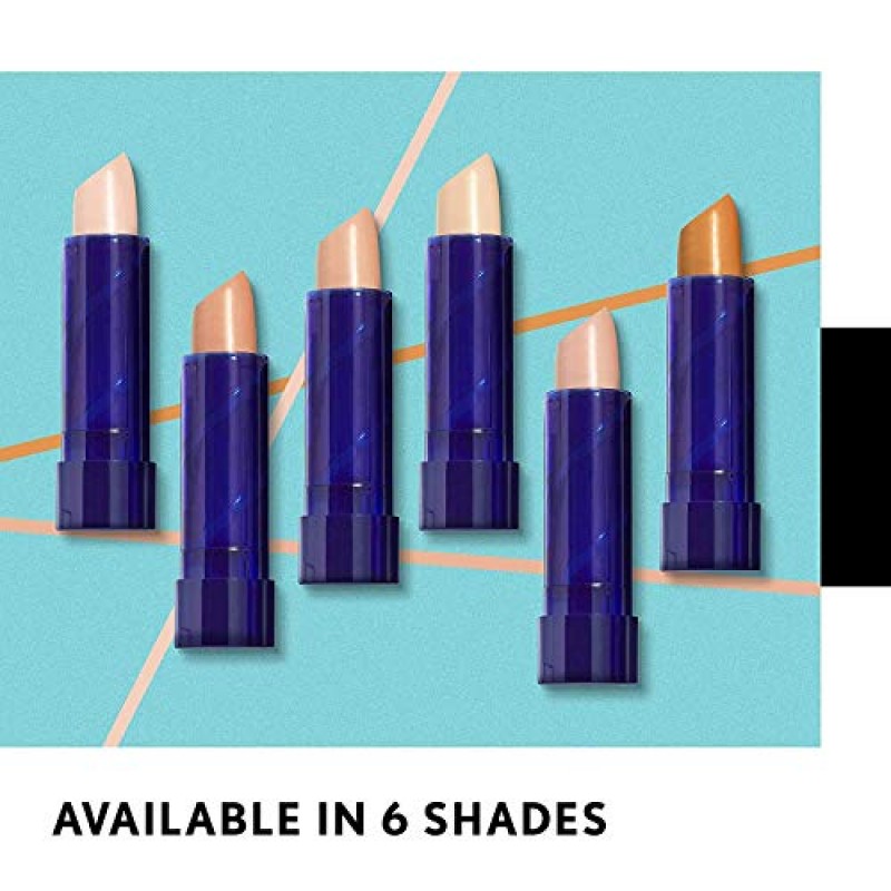 COVERGIRL 스무더스 모이스처라이징 솔리드 컨실러 스틱, 흰 피부 톤용, 2개