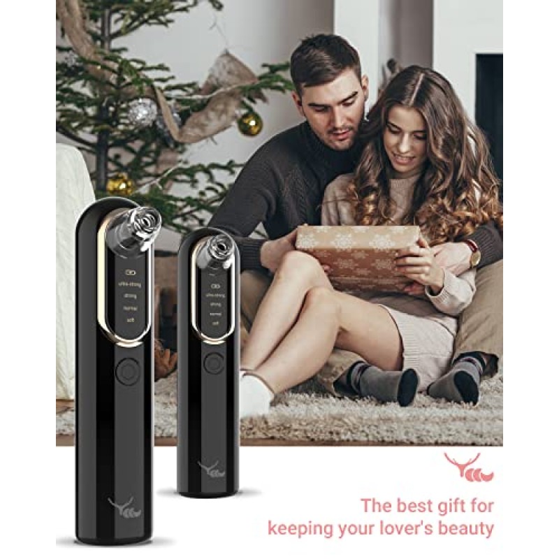 블랙 헤드 리무버 진공 Yccu 전문 여드름 포퍼 도구 모공 진공 블랙 헤드 리무버 얼굴 용 USB 충전식 블랙 헤드 추출기 블랙 헤드 화이트 헤드 여드름 제거 용