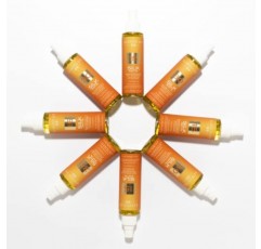 Hampton Sun Hampton Sun SPF 30 실크 바디 오일, 4.0oz. - 히알루론산이 주입된 드라이 오일, 피부 탄력 + 수분 공급, 탄력 + 유연성 촉진, 럭셔리 선 태닝 오일