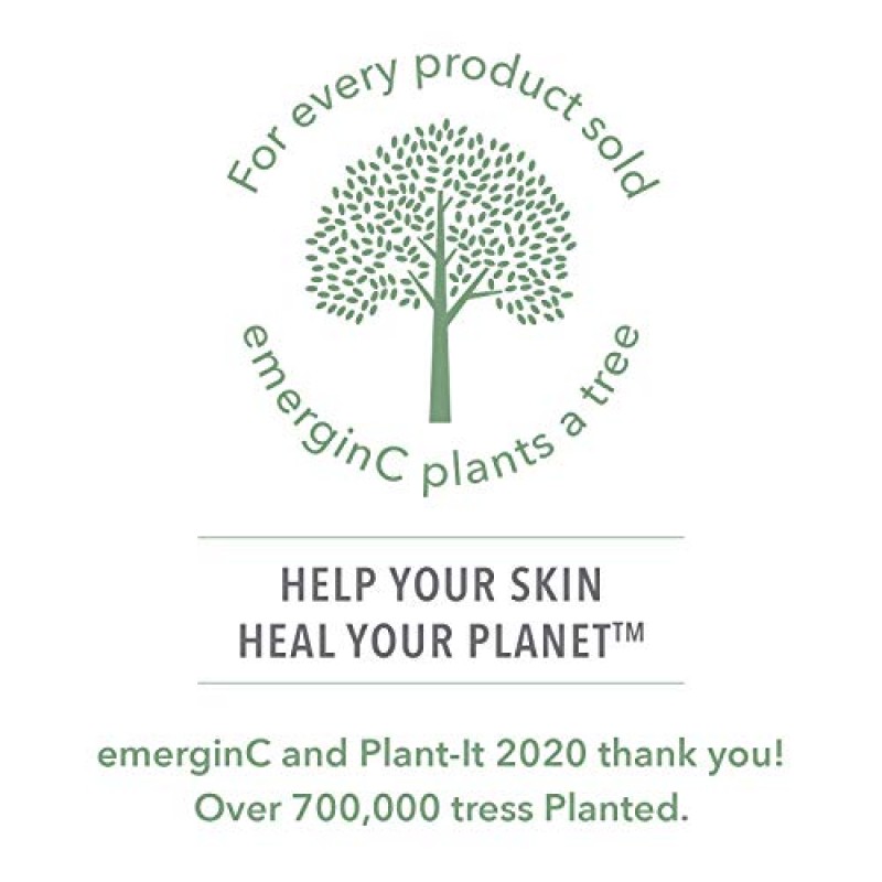 emerginC 가정용 럭셔리 스파 키트, Scientific Organics - 5피스 스킨케어 + 셀프 케어 세트 - 표면 재포장 페이셜 키트, 활력 눈 마스크, 에센셜 오일 입욕제, 히말라야 입욕제 + 밀랍 양초