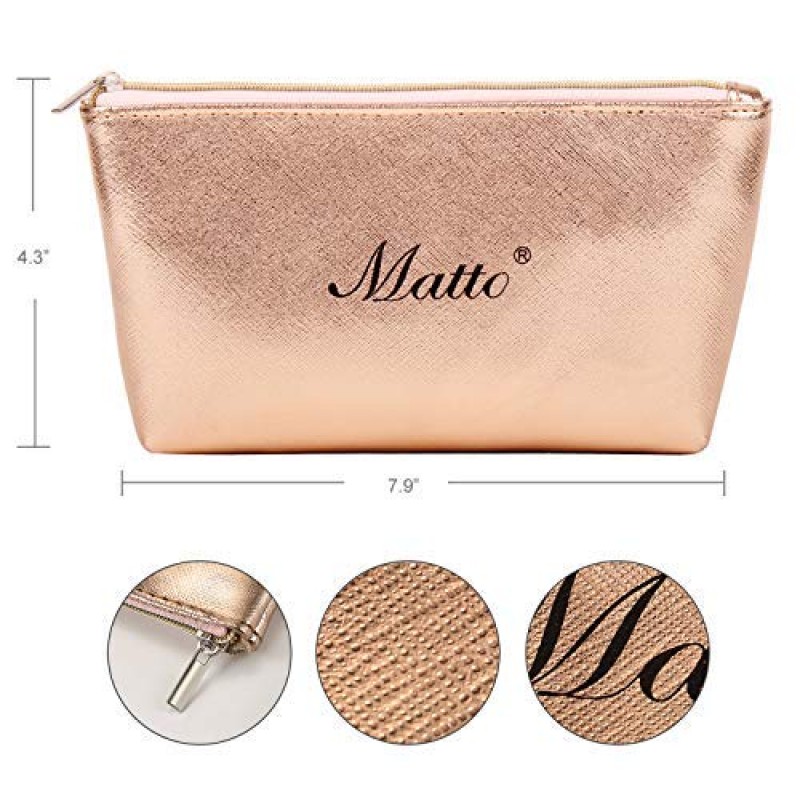 마토 메이크업 브러쉬 9피스 메이크업 브러쉬 세트 파운데이션 브러쉬(여행용 메이크업 가방 포함)