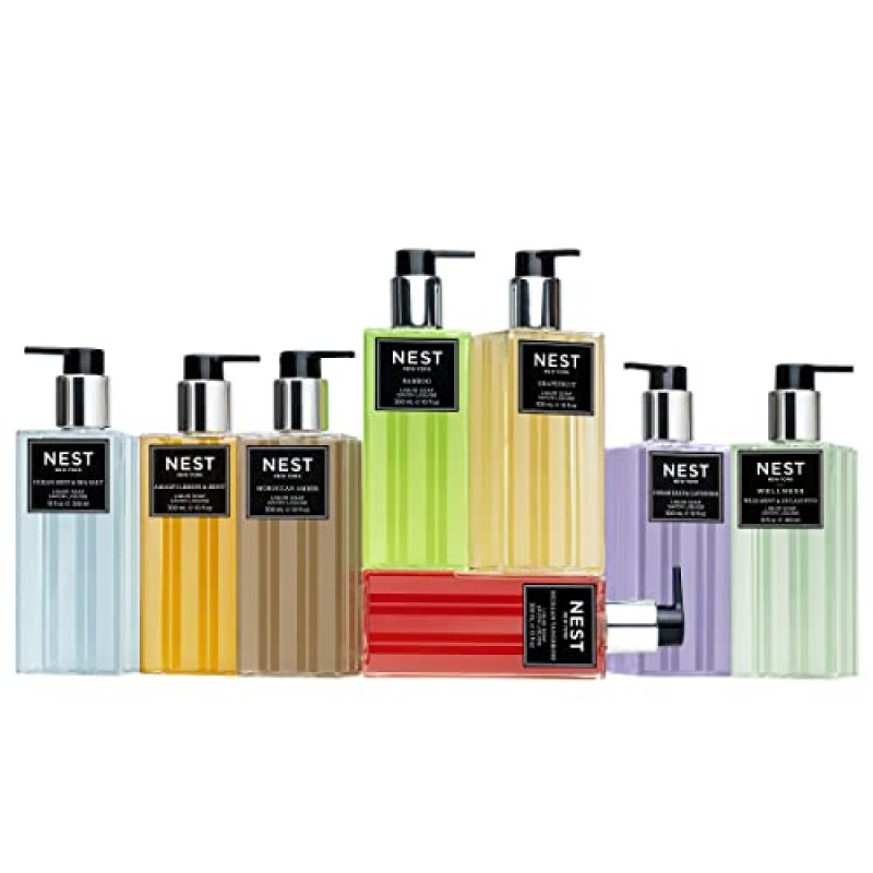 NEST Fragrances 모로코 앰버 액상 핸드 비누, 10 Fl Oz