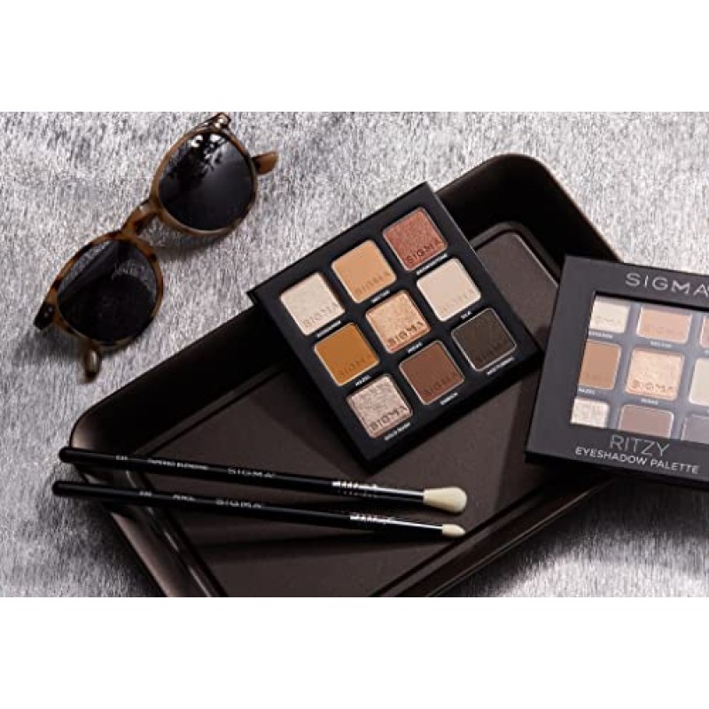 Sigma Beauty Professional E30 펜슬 아이 메이크업 브러쉬(SigmaTech® 섬유 포함) – 완벽한 아이 메이크업을 위한 합성 펜슬 어플리케이터, 하이라이팅, 라이닝, 스머징 및 블렌딩을 위한 아이 브러쉬(브러시 1개)