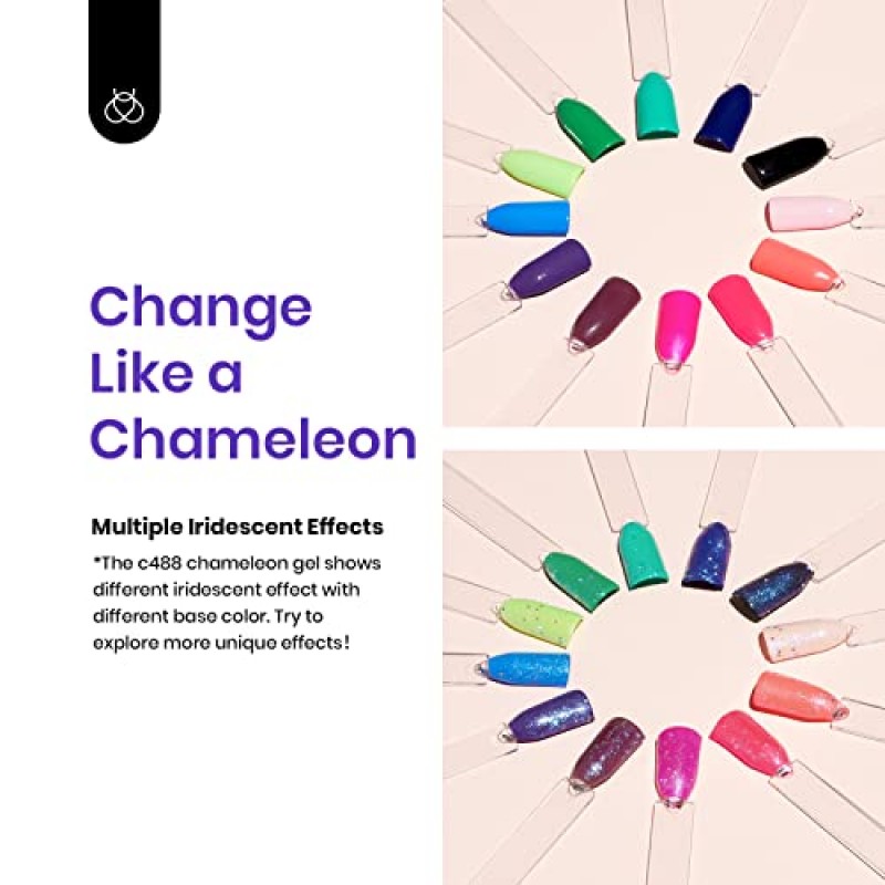 딱정벌레 젤 폴리쉬 23 Pcs 핫 핑크 젤 매니큐어 글로시 & 매트 탑 및 베이스 코트가 포함된 럭셔리 클럽 컬렉션 20가지 색상 레드 그린 퍼플 UV 담그기 샤이니 블루 글리터 네온 젤 네일 DIY 매니큐어