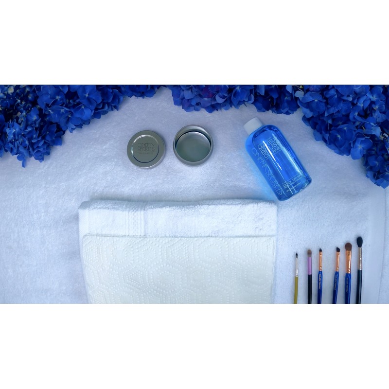 Cinema Secrets 프로페셔널 메이크업 브러쉬 클리너, 8온스 키트(바닐라)