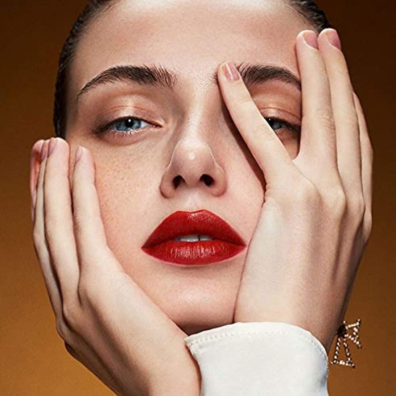 zeesea 대영 박물관 이집트 시리즈 럭셔리 새틴 매트 립스틱 립스틱 24시간 데이트 메이크업 플럼프 입술 럭셔리 실키 스테인 롱 라스팅 립스틱,0.13온스(#303)