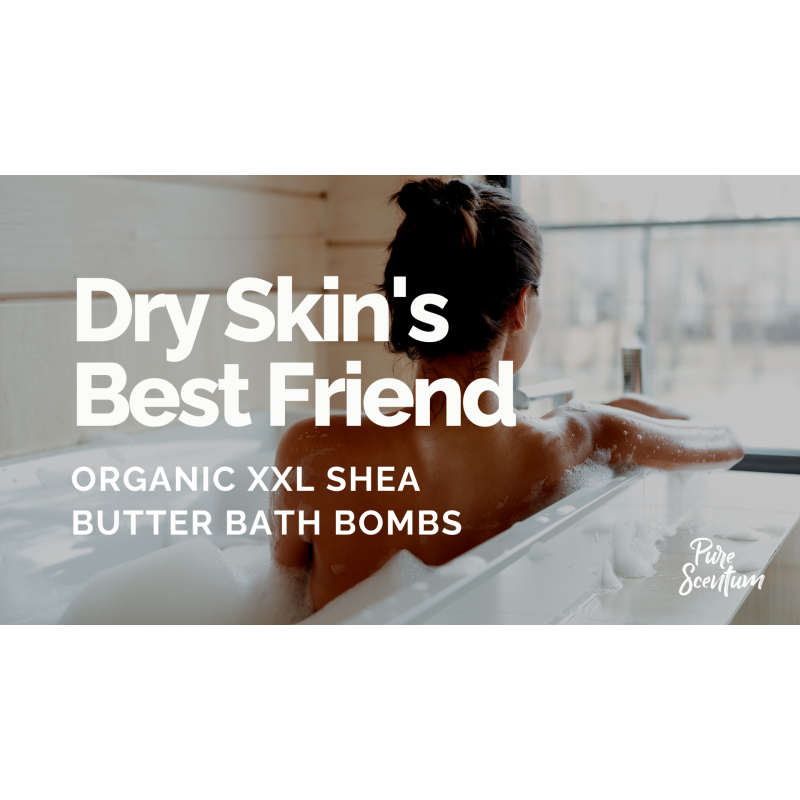 Pure Scentum 여성용 엑스트라 라지 6온스 비건 입욕제 - 미국산 여성용 유기농 6 편안한 입욕제 선물 세트 – 여성 및 남성용 고급스러운 유기농 입욕제(BombeLaLaLa)