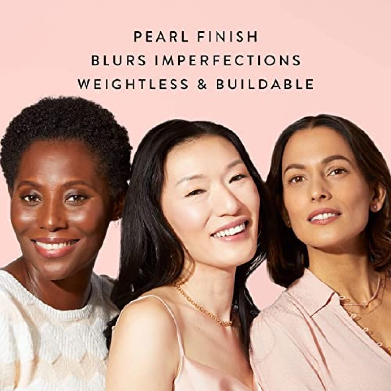 LAURA GELLER NEW YORK 베이크드 밸런스-앤-글로우 일루미네이팅 파운데이션 - 라이트 - 빌더블 쉬어 투 라이트 커버리지 - 새틴 마감