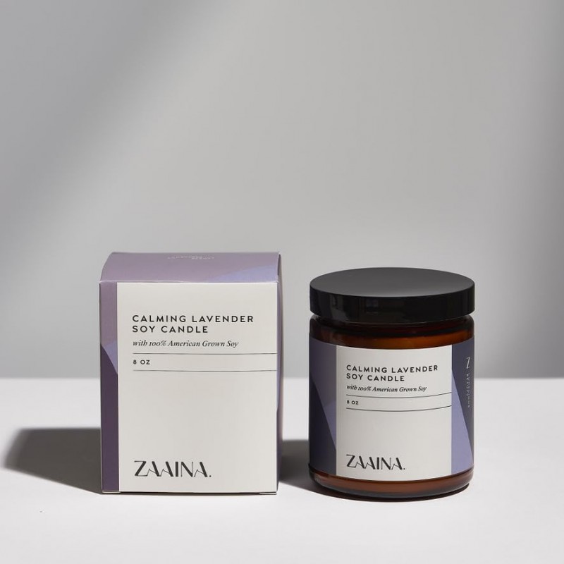 여성을 위한 라벤더 스파 선물 세트, 그녀를 위한 자연스럽고 깨끗한 럭셔리 케어 패키지, 편안하고 차분한 수제 목욕 및 바디 셀프 케어 스파 선물 바구니, ZAAINA의 여성을 위한 생일 선물 아이디어