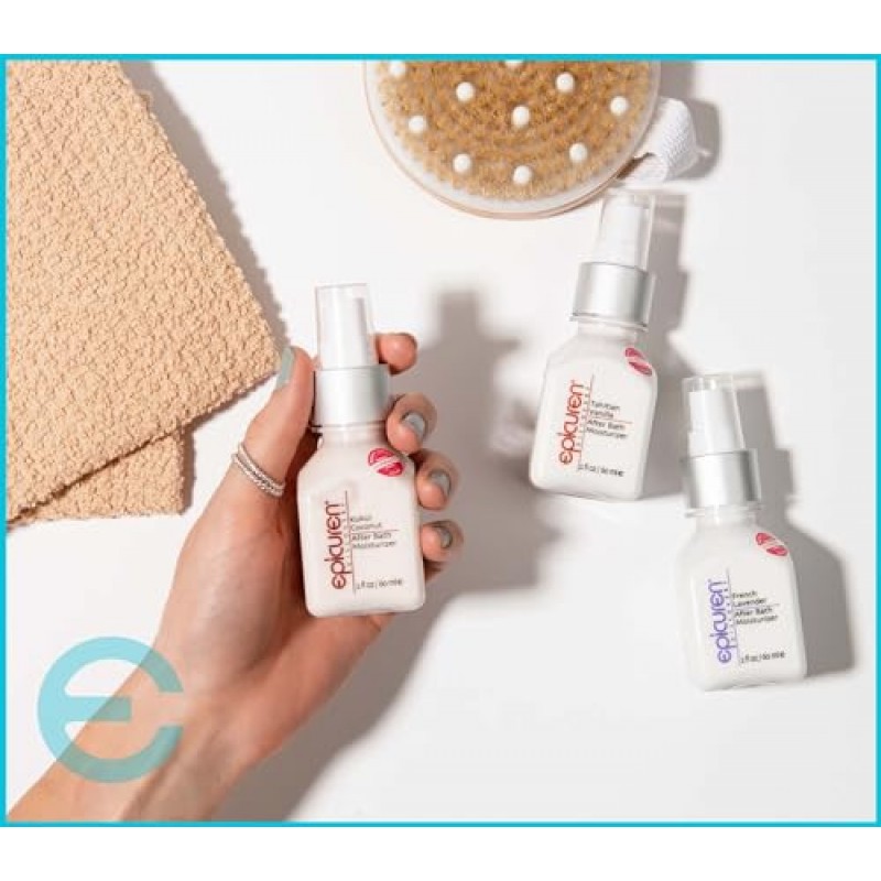 Epicuren Discovery 타히티 바닐라 목욕 후 바디 모이스처라이저, 2 Fl Oz