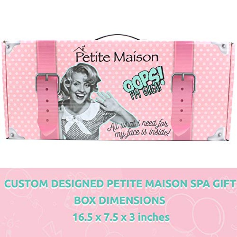 여성용 선물 상자 - 여성을 위한 케어 패키지 선물 - 여성, 엄마, 그녀, 자매, 이모, 친구를 위한 독특한 선물 - 여성을 위한 생일 선물 선물 바구니 크리스마스 스파 스킨 케어 세트 (프리미엄 럭셔리 25개)