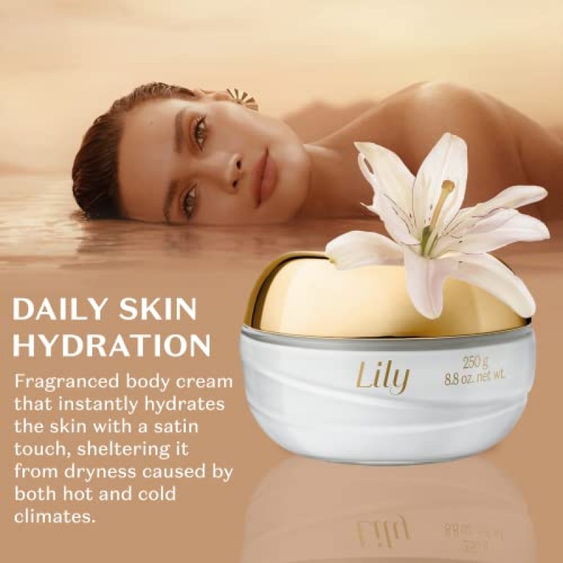 오 보티카리오 릴리 럭셔리 모이스처라이징 번들: 릴리 새틴 하이드레이팅 바디 크림 & 릴리 센티드 바디 오일