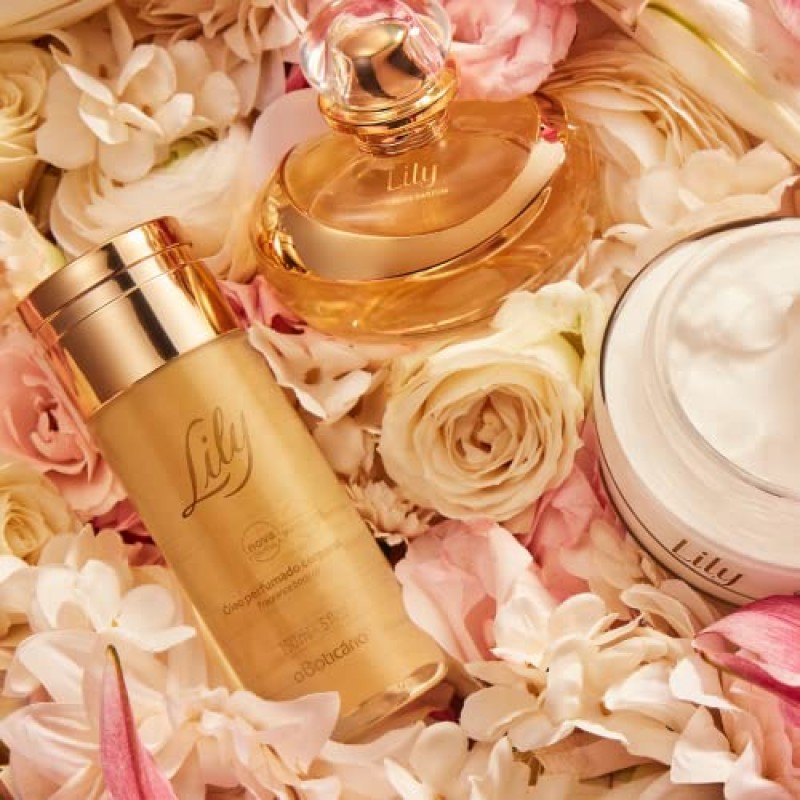 오 보티카리오 릴리 럭셔리 모이스처라이징 번들: 릴리 새틴 하이드레이팅 바디 크림 & 릴리 센티드 바디 오일
