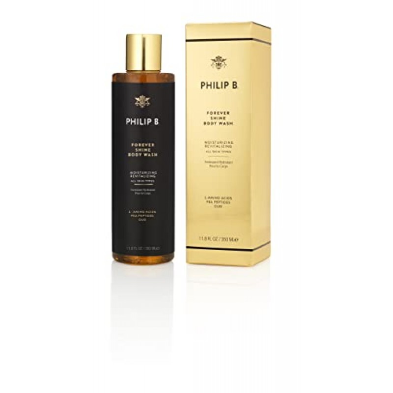 PHILIP B. 포에버 샤인 럭셔리 바디 워시 - 보습 및 활력, 11.8 온스 (350ml)