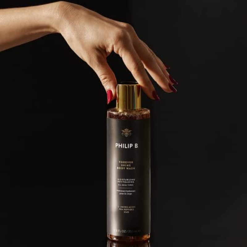 PHILIP B. 포에버 샤인 럭셔리 바디 워시 - 보습 및 활력, 11.8 온스 (350ml)