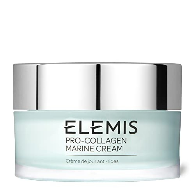 ELEMIS 프로 콜라겐 크림 경량 주름 방지 데일리 페이스 모이스처라이저 강력한 해양 + 식물 활성 성분으로 피부를 탄탄하게 만들고 매끄럽게 하며 수분을 공급합니다