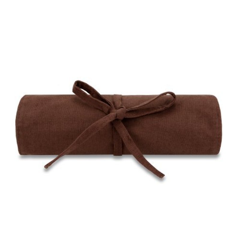 Bdellium Tools 전문 메이크업 브러쉬 핑크 Bambu 시리즈 - 디럭스 22개 롤업 파우치가 포함된 브러쉬 세트