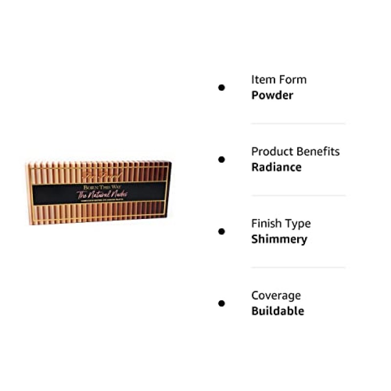투페이스드 본 디스 웨이 더 내추럴 누드 아이섀도우 팔레트