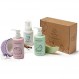 Dabble & Dollop Beachy Bundle, 천연 거품 목욕, 바디 워시, 어린이용 샴푸, 미국산, 파라벤 및 황산염 무함유, 비건, 글루텐 무첨가, 눈물 무함유, 허니듀 멜론, 바닐라 및 코코넛(3개 세트)