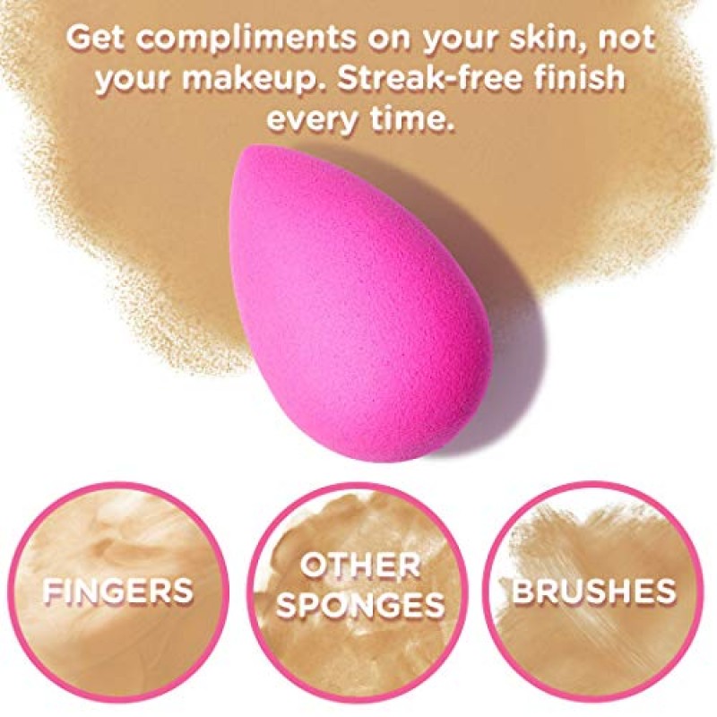 Beautyblender 크라운 주얼스 블렌더 에센셜 키트에는 리퀴드 파운데이션, 파우더, 크림용 메이크업 블렌더 4개와 스펀지 청소용 클렌저 4개가 포함되어 있으며 비건 및 동물 실험을 하지 않으며 미국산입니다.