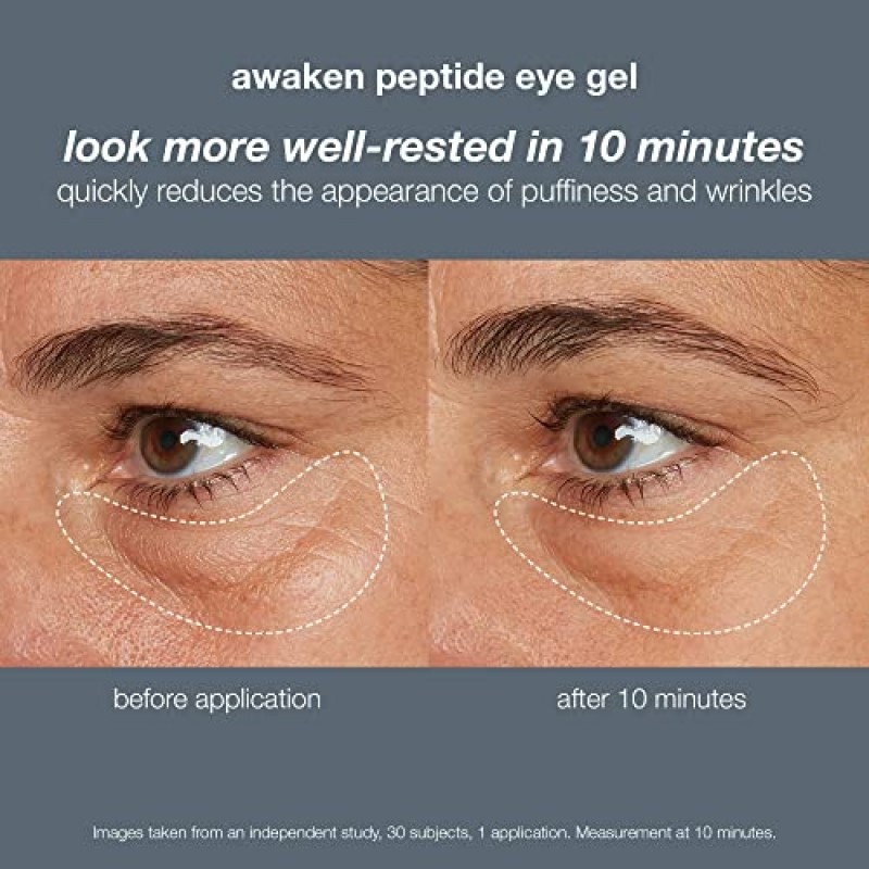 Dermalogica Awaken Peptide Eye Gel - 붓기와 주름을 빠르게 감소시킵니다.