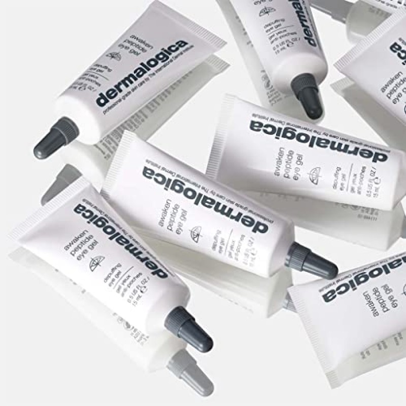 Dermalogica Awaken Peptide Eye Gel - 붓기와 주름을 빠르게 감소시킵니다.