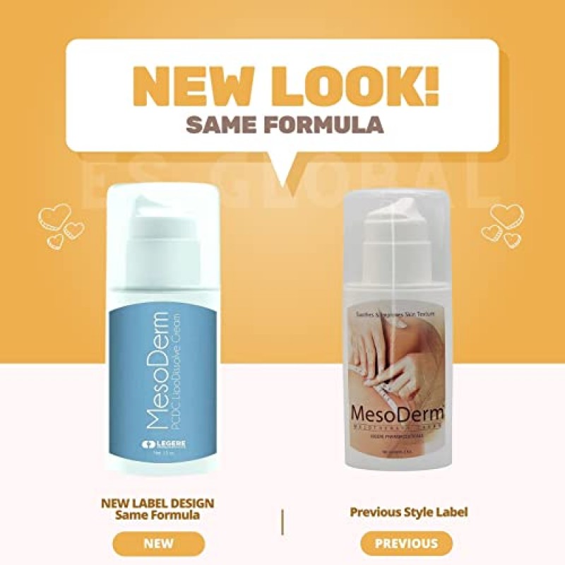 MESODERM CREAM - Legere Pharmaceuticals의 MesoTherapy 크림 셀룰라이트 감소 크림