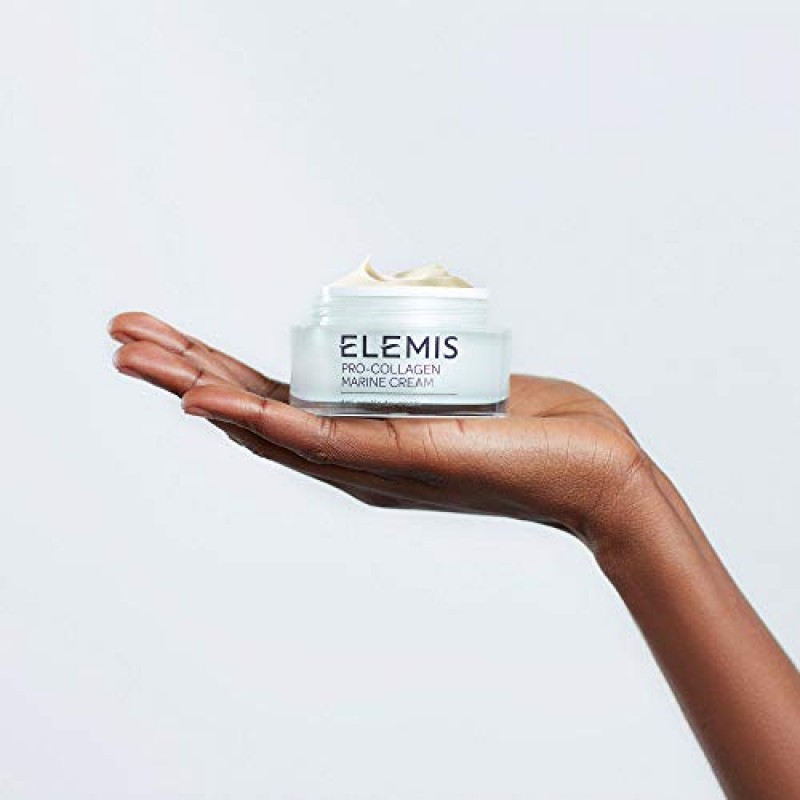 ELEMIS 프로 콜라겐 마린 크림 SPF 30, 가벼운 주름 방지 데일리 페이스 모이스처라이저 피부를 탄력있게 하고, 부드럽게 하고, 수분을 공급하고, 자외선 차단 기능을 제공합니다.