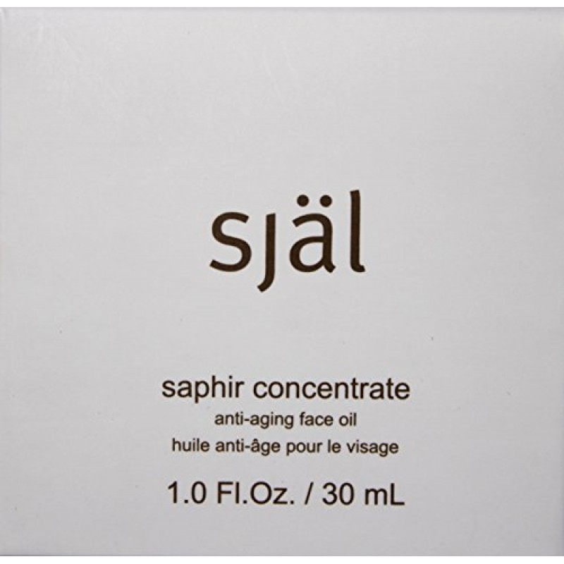 själ Saphir 컨센트레이트 안티 에이징 페이스 오일, 1 Fl Oz