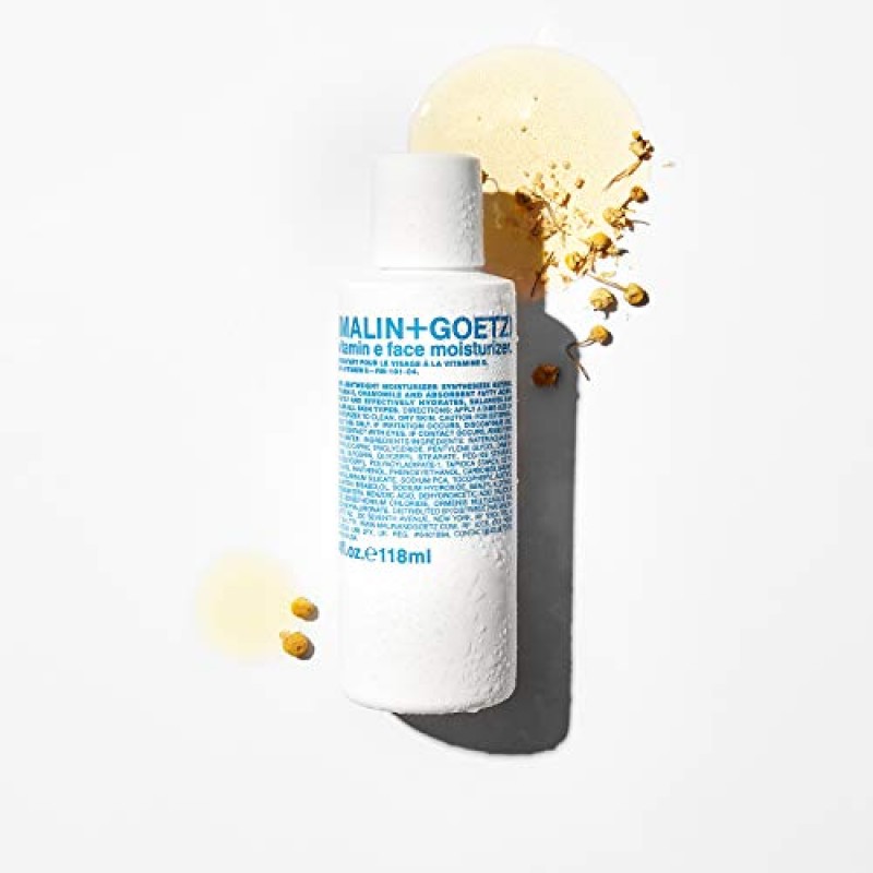 Malin + Goetz 비타민 E 페이스 모이스처라이저, 4.0 Fl Oz (1팩)