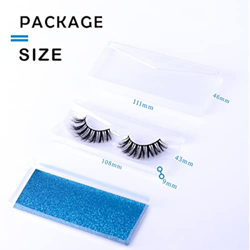 APCYUST Lashes 대량 100 쌍 도매 짧은 속눈썹 자연 룩 푹신한 밍크 속눈썹 15mm 5D 가짜 밍크 거짓 속눈썹 16mm 고양이 눈 가짜 속눈썹 개별 휴대용 속눈썹 팩이 포함 된 부드러운 14mm 전경 스트립 눈 속눈썹