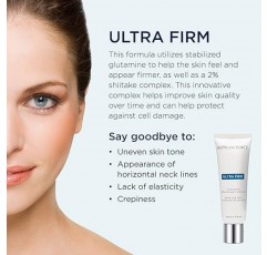 ALPHASCIENCE ULTRA FIRM 크림 - 목 및 얼굴 스컬프팅 컨센트레이트 - 노화 방지 스킨케어 - 탄력과 질감 개선 - 처진 피부, 거친 피부 및 얼굴 윤곽 개선 - 50 ml / 1.7 fl. 온스