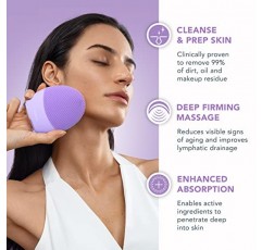 FOREO LUNA 4 페이스 클렌징 브러쉬 | 퍼밍 페이스 마사지 | 안티 에이징 페이스 케어 | 페이셜 스킨케어 제품의 흡수력 향상 | 간단한 스킨 케어 도구