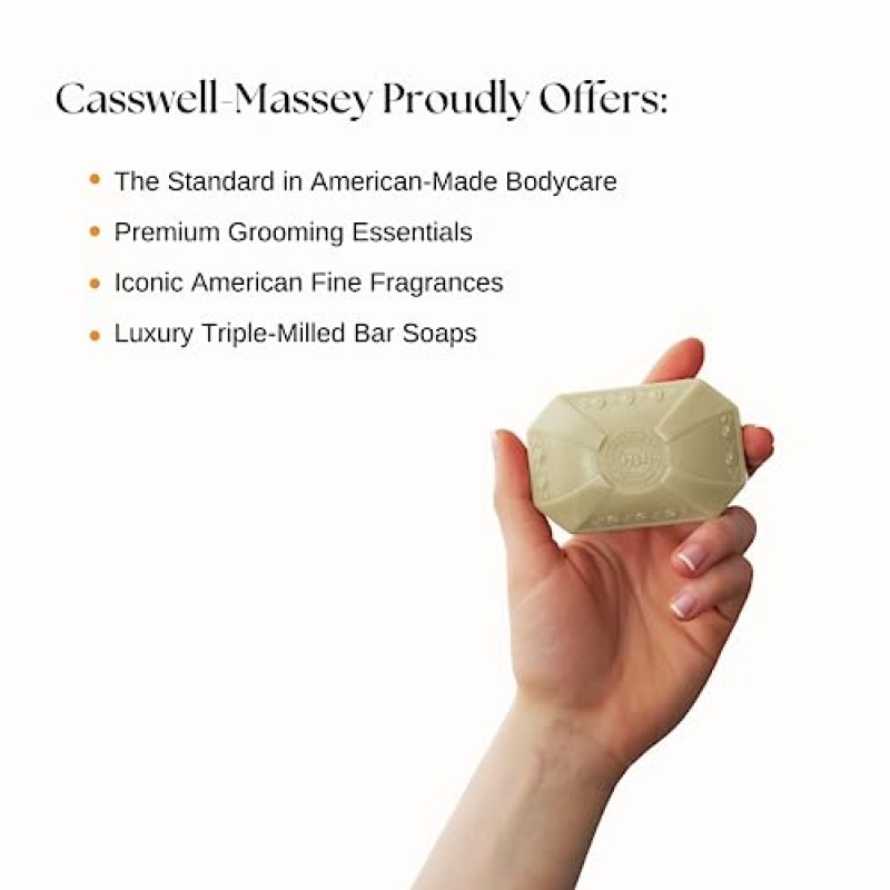 Caswell-Massey 디자이너 꽃무늬 12개 비누 컬렉션: 라일락, 치자나무, 난초, 인동덩굴, 장미 & 모란, 살아있는 꽃무늬, 5.8온스 비누(목욕용 바 12개)