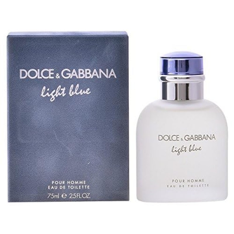 Dolce & Gabbana 오드 뜨왈렛 스프레이, 라이트 블루, 4.2 Fl Oz 남성용 또는/및 뿌르 옴므