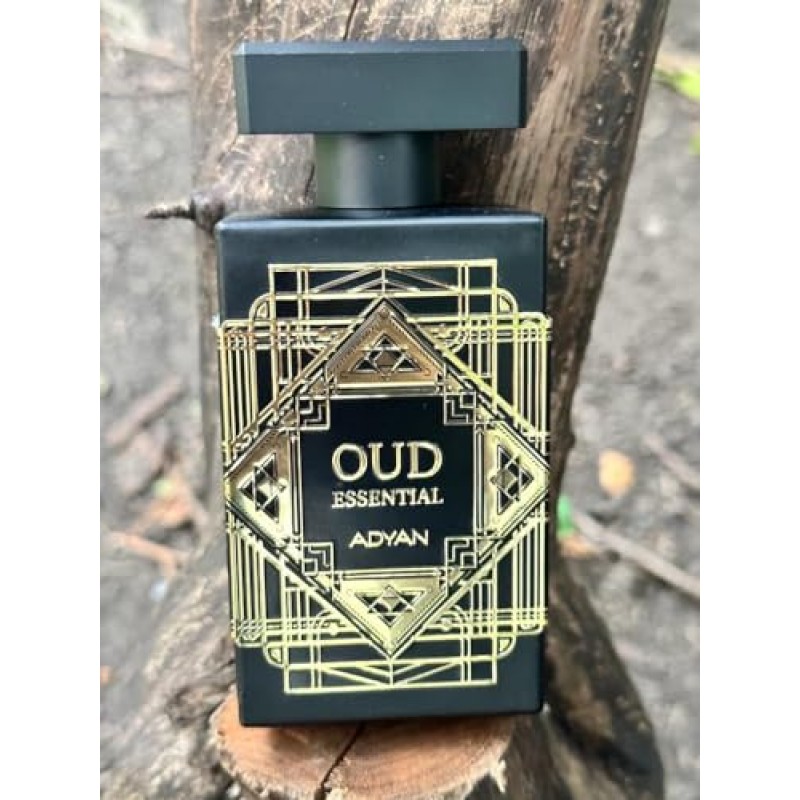 Adyan Oud 에센셜 향수 - 남녀공용 EDP 100ml(3.4oz) - Twist of Oud for Greatness - Initio I 여성 및 남성을 위한 향수 I Oudh I AGARWOOD, MUSK, SAFFRON, LAVENDER PATCHOULI I 오래 지속되는 향 I