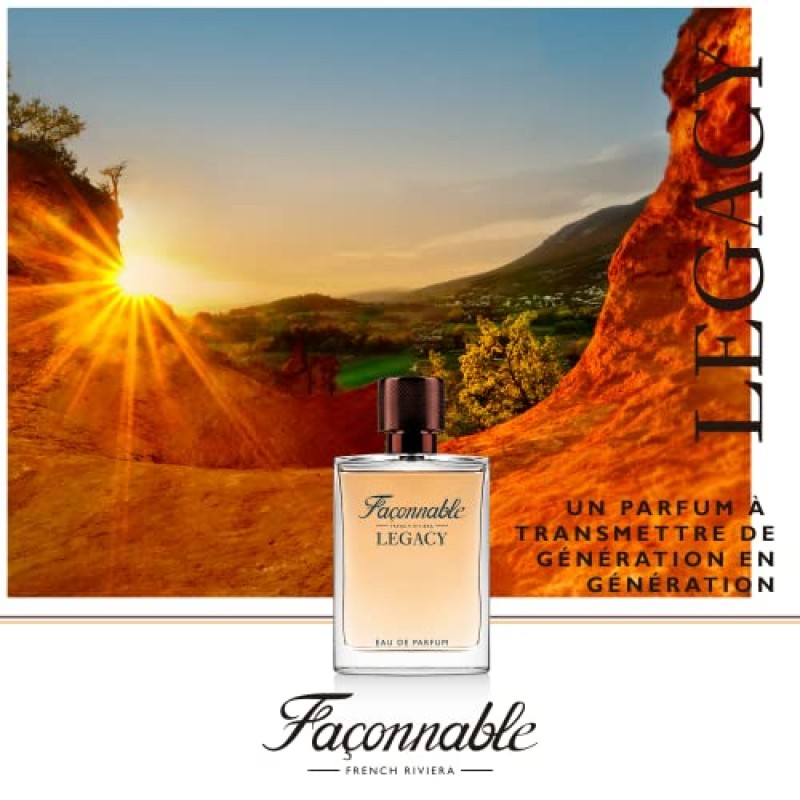 Façonnable Legacy 남성 오 드 퍼퓸 90ml 우디 오리엔탈 & 스파이시 향