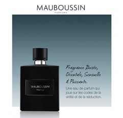 Mauboussin - 푸어 루이 인 블랙 100ml(3.3 Fl Oz) - 남성용 오 드 퍼퓸 - 우디 & 오리엔탈 향