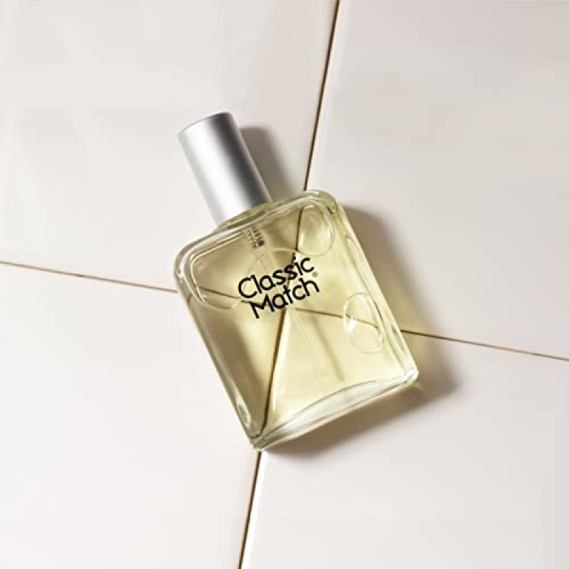 남성용 Parfums Belcam 클래식 매치, 대안 디자이너 오 드 뚜왈렛 스프레이 버전, 2.5 Fl Oz