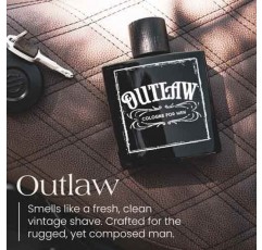 Tru Fragrance & Beauty Western Outlaw 남성용 코롱, 3.4fl oz(100ml) - 아이코닉하고 남성적이며 깨끗함