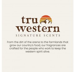 Tru Western Cowboy 남성용 코롱, 3.4 fl oz(100 ml) - 숲속, 따뜻함, 견고함