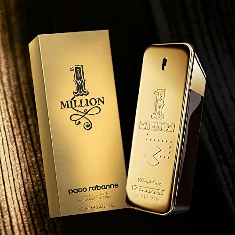 1 Million By Paco Rabanne 남성용 오드 뜨왈렛 테스터 3.4 fl oz 100 ml