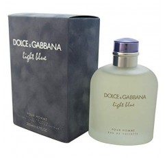 Dolce & Gabbana 남성용 라이트 블루 오드뚜왈렛 스프레이, 6.7 Fl Oz