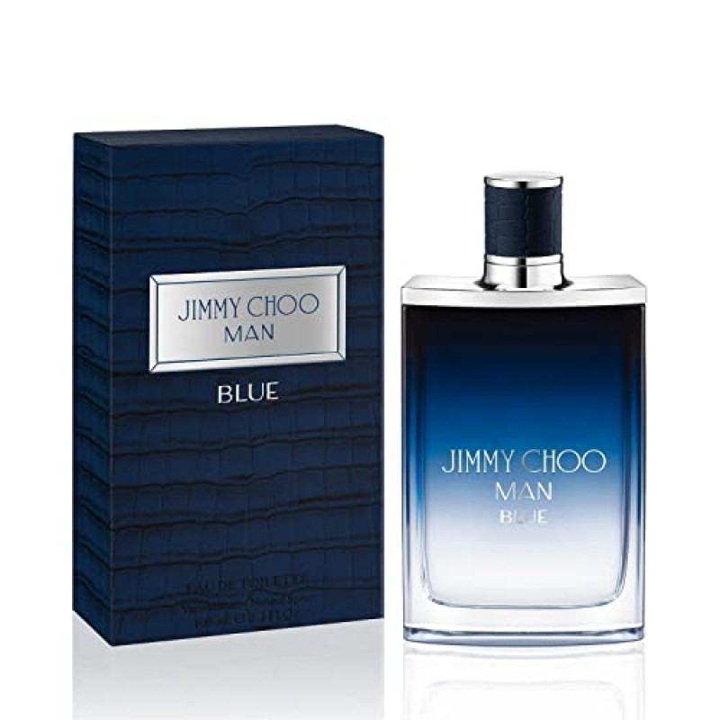 JIMMY CHOO 맨 블루 오드뚜왈렛 스프레이, 3.3 Fl Oz