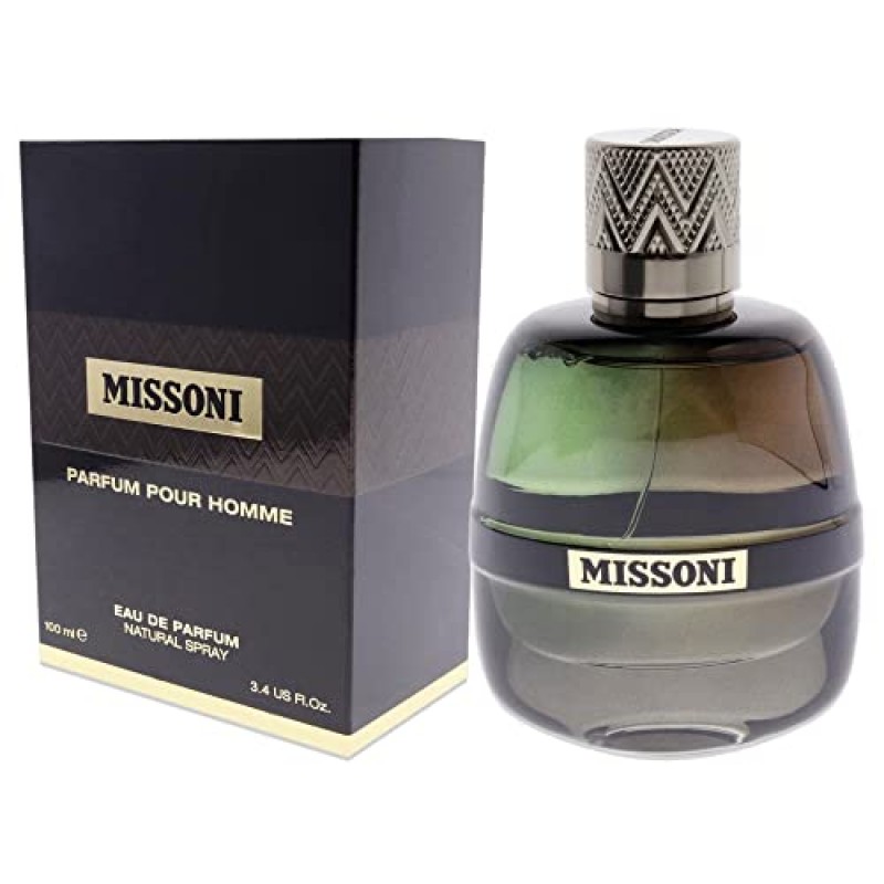 Missoni Missoni 뿌르 옴므 맨 EDP 스프레이, 3.4 Fl Oz (1팩)