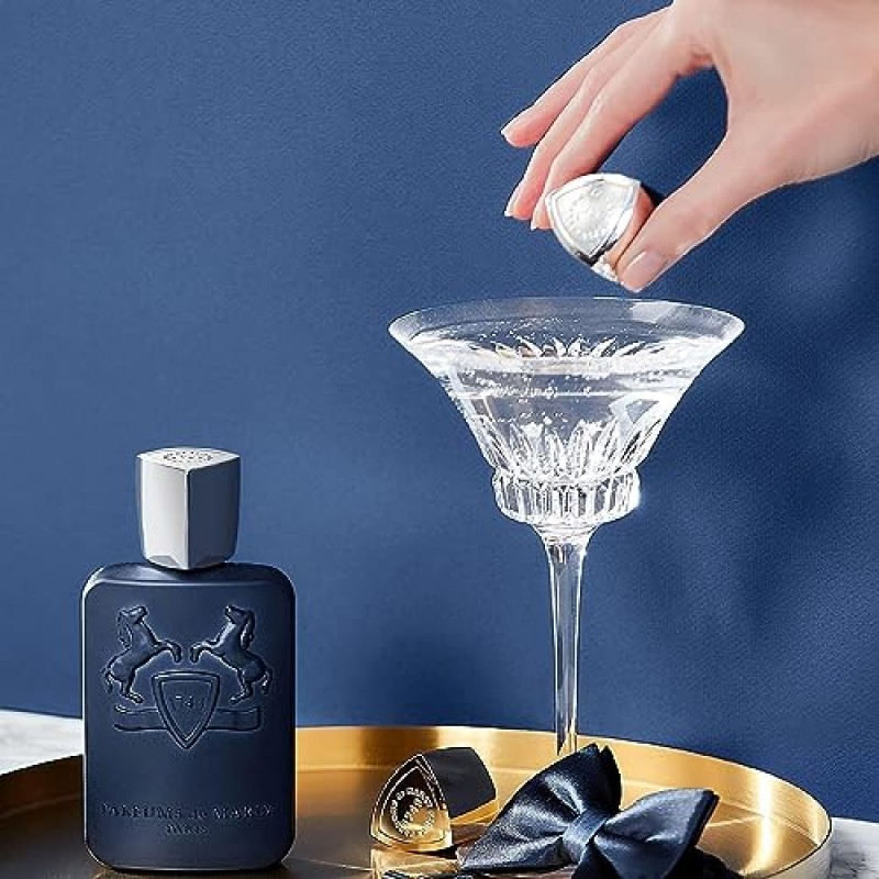 PARFUMS de MARLY - 레이튼 - 4.2 Fl Oz - 남성용 오 드 퍼퓸 - 탑 노트 애플, 베르가못, 라벤더 - 하트 노트 재스민, 바이올렛, 제라늄 - 베이스 노트 바닐라, 페퍼, 구이악 우드 - 125ml