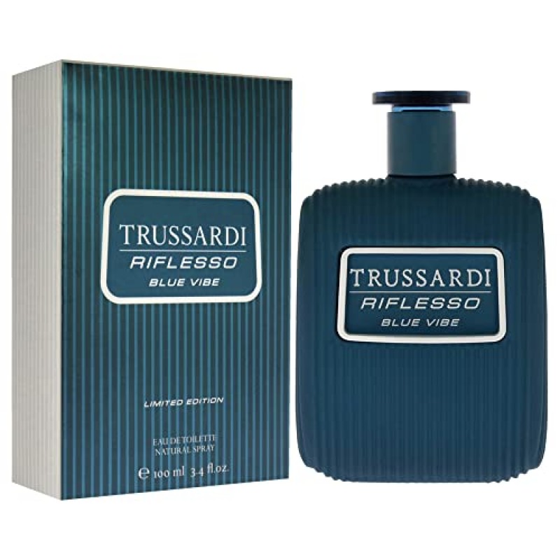 Trussardi Riflesso 블루 바이브 한정판 EDT 스프레이 남성용 3.4온스