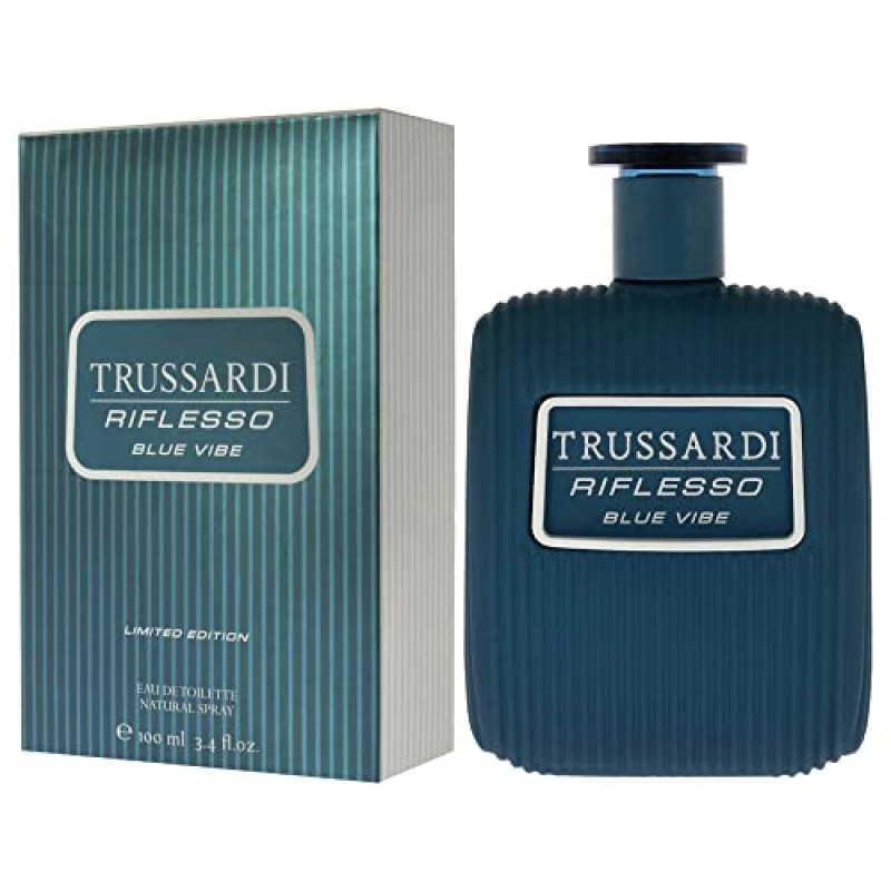 Trussardi Riflesso 블루 바이브 한정판 EDT 스프레이 남성용 3.4온스