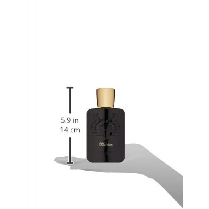 PARFUMS DE MARLY - 합단 - 4.2 Fl Oz - 남성용 오 드 퍼퓸 - 탑 노트 향, 사프란 - 하트 노트 사과, 아가우드, 로즈 - 베이스 노트 앰버, 말톨, 오포포낙스 - 125ml